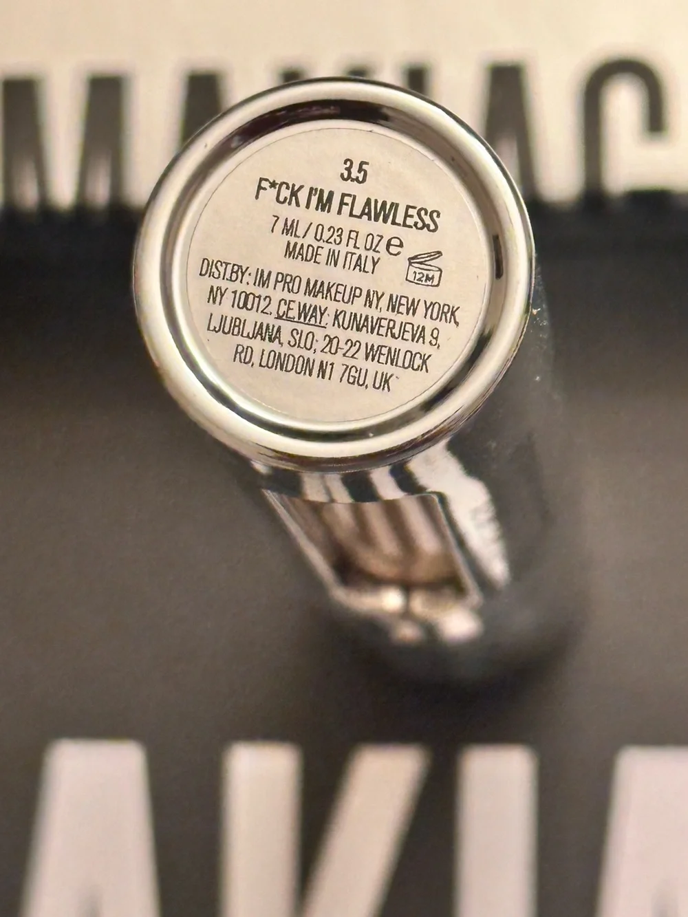 IL MAKIAGE F*ck I’m Flawless Multi-use Perfecting Concealer Shade 3.5 NIB